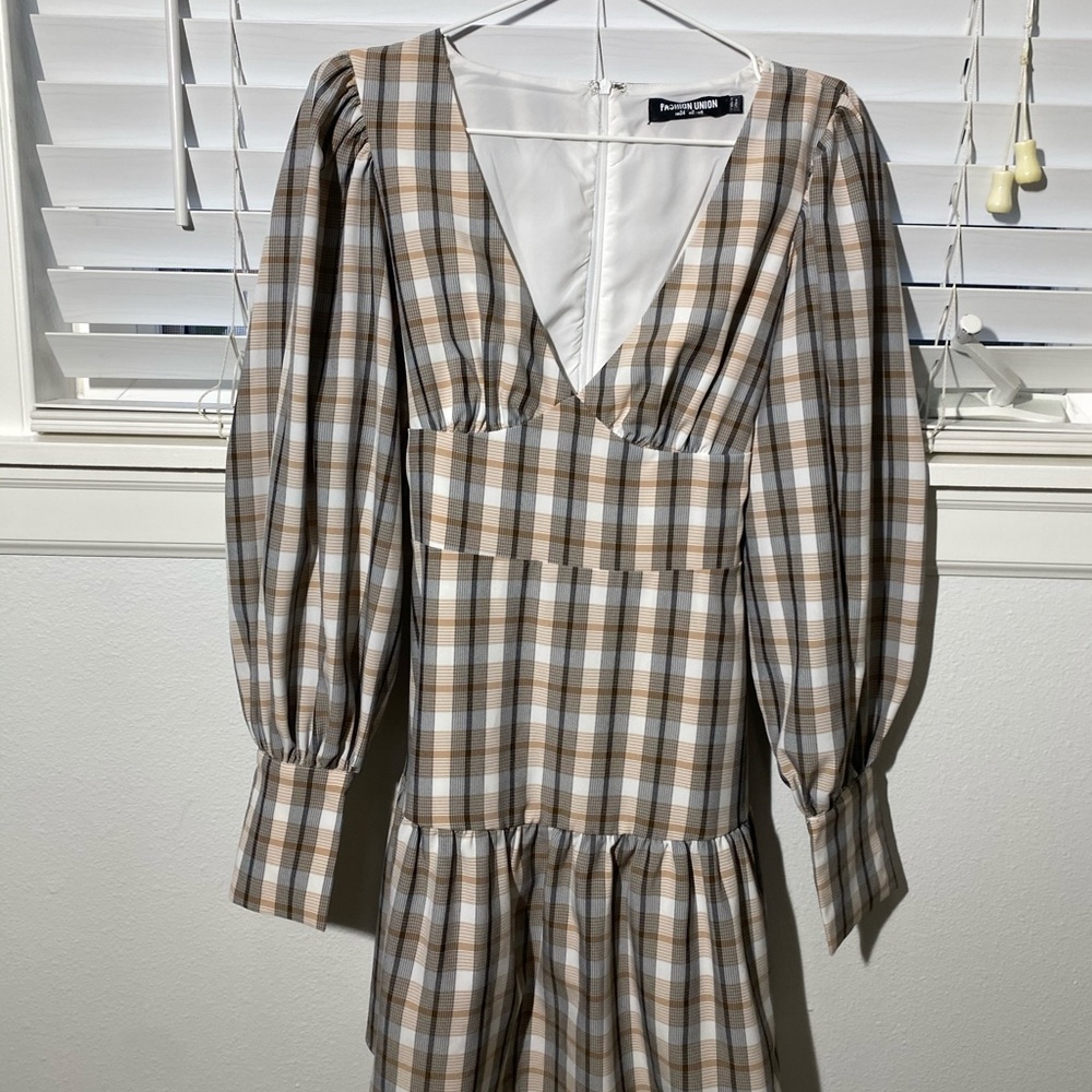Plaid dress